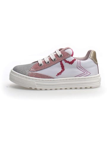 Naturino Skórzane sneakersy "Dinghy" w kolorze szarym