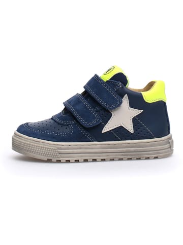 Naturino Leder-Sneakers "Hess" in Dunkelblau
