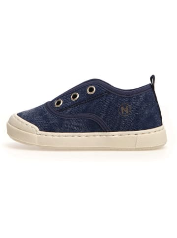 Naturino Skórzane sneakersy "Dabos" w kolorze granatowym