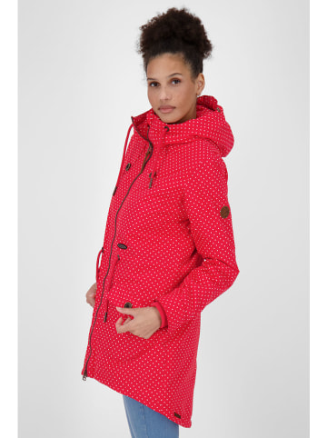 alife and kickin Winterjas "CharlotteAK" rood/wit