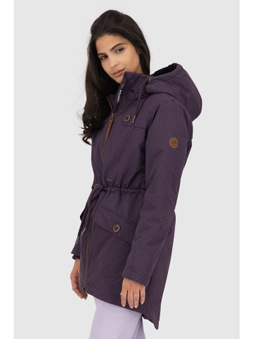 alife and kickin Winterjas "CharlotteAK" paars