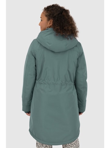 alife and kickin Parka "CharlizeAK" w kolorze zielonym