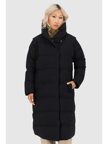 alife and kickin Wintermantel "FleurAK" zwart