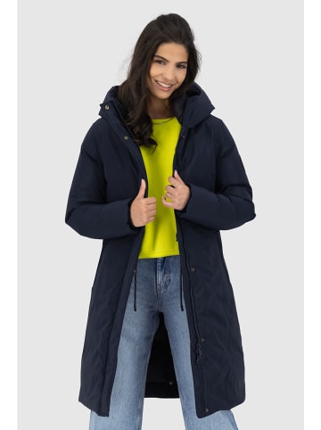 alife and kickin Wintermantel "CarsynAK" donkerblauw