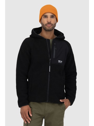 alife and kickin Fleecejacke "HaraldAK" in Schwarz