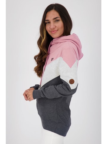 alife and kickin Trui "StellaAK" lichtroze/grijs/wit