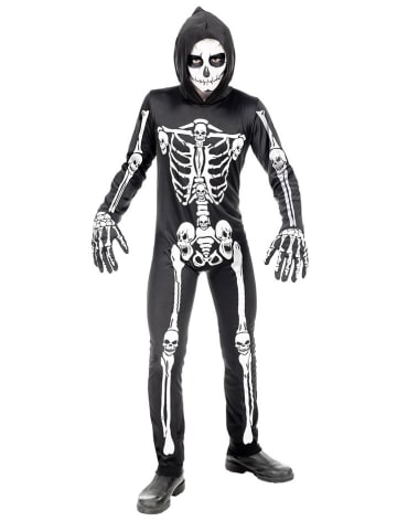 Widmann Kombinezon kostiumowy "Skeleton" w kolorze czarnym