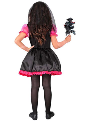 Widmann Kostüm "DIA DE LOS MUERTOS" in Schwarz/ Pink