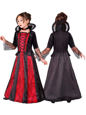 Widmann Kostüm "VAMPIRIN" in Schwarz/ Rot