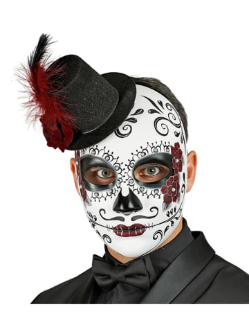 Widmann Masker "DIA DE LOS MUERTOS" wit