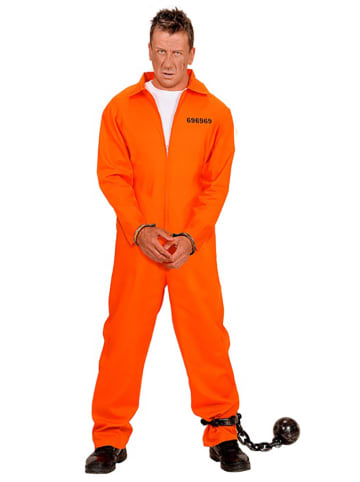 Widmann Kostuum "GEDETINEERDE" oranje