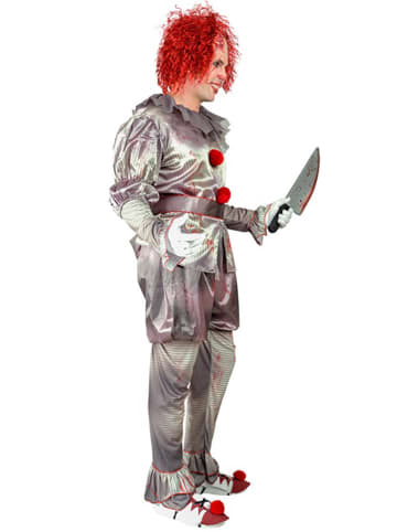 Widmann Kostüm "KILLER CLOWN" in Grau