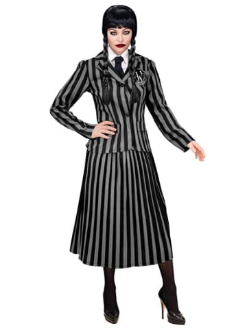 Widmann Kostuum "DARK GIRL" zwart