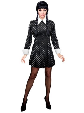 Widmann Kostuum "DARK GIRL" zwart