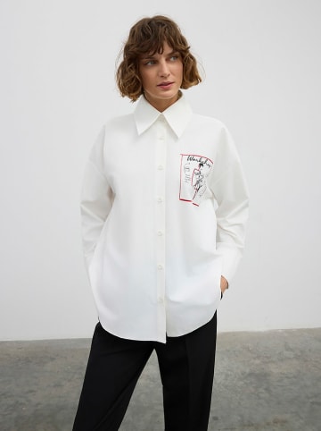 BGN Koszula w kolorze białym