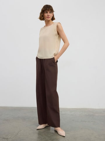 BGN Bluzka w kolorze beżowym