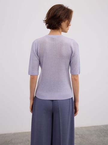BGN Sweter w kolorze lawendowym