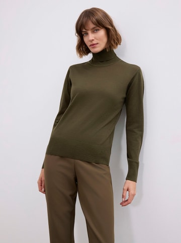 BGN Rollkragenpullover in Dunkelgrün