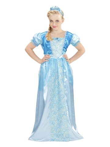 Carnival Party 2tlg. Kostüm "Schneeprinzessin" in Hellblau