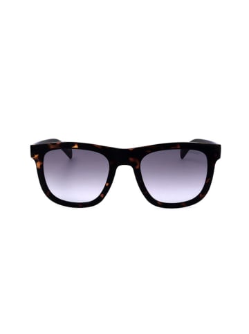 Levi's Okulary przeciwsłoneczne unisex w kolorze brązowo-niebieskim