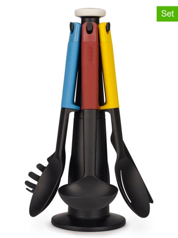 JosephJoseph 7tlg. Küchenhelfer-Set in Bunt - (H)35.5 cm