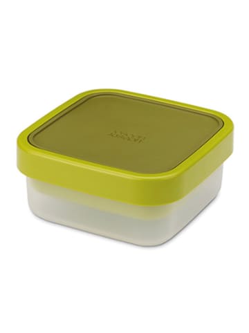 JosephJoseph 3in1-Salatbox "GoEat" in Grün - (B)15 x (H)9,5 x (T)15 cm