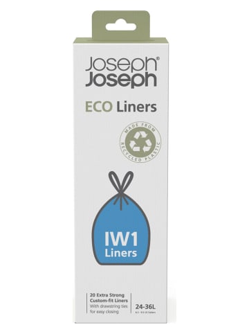 JosephJoseph Müllbeutel "Eco IW1" - 20x 36 l