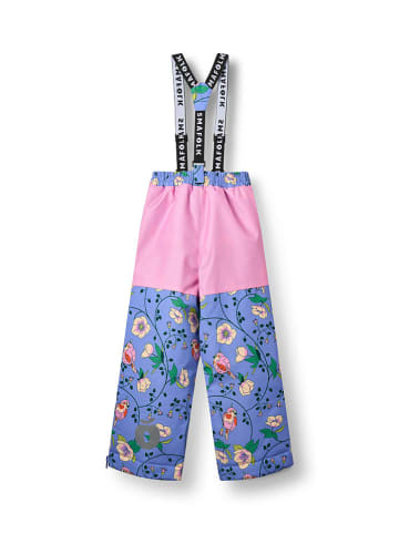 Småfolk Ski-/ Snowboardhose "Vögel und Blumen" in Lila