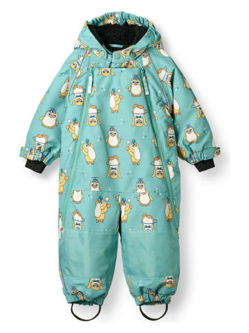 Småfolk Sneeuwpak "Pinguïns" turquoise