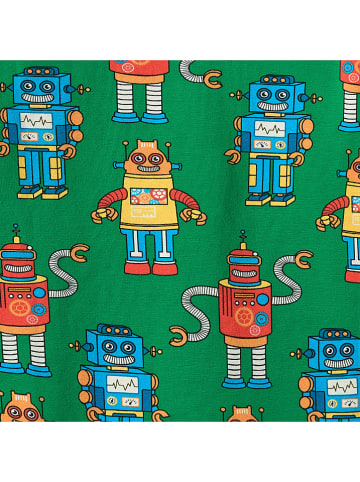 Småfolk Longsleeve "Robot" groen