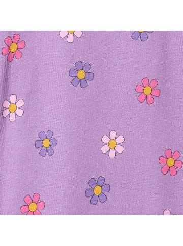 Småfolk Tuinjurk "Bloemen" paars