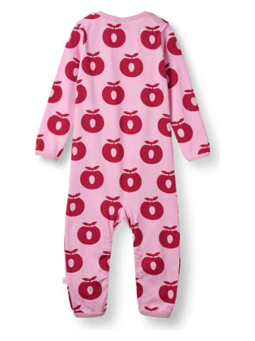 Småfolk Overall "Äpfel" in Rosa
