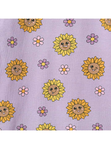 Småfolk Leggings "Sonnenblumen" in Lila