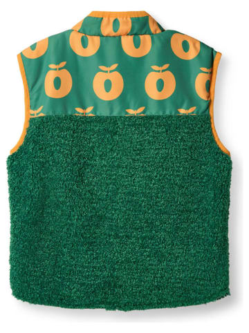 Småfolk Fleece bodywarmer "Appel" groen