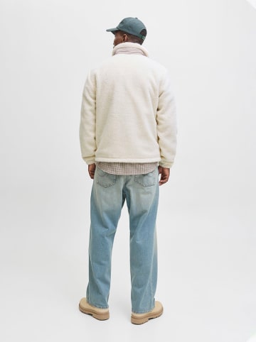 Jack & Jones Kurtka pluszowa w kolorze kremowym