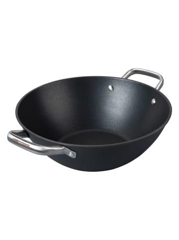 Fackelmann Wok "Force" w kolorze czarnym - Ø 32 cm