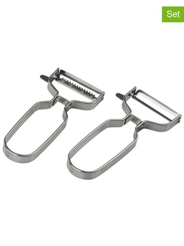 Chefkoch 2er-Set: Edelstahl-Schäler