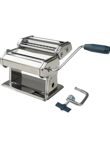 Fackelmann Nudelmaschine "easyprepare" in Silber - (B)21 x (H)19,8 x (T)15,8 cm