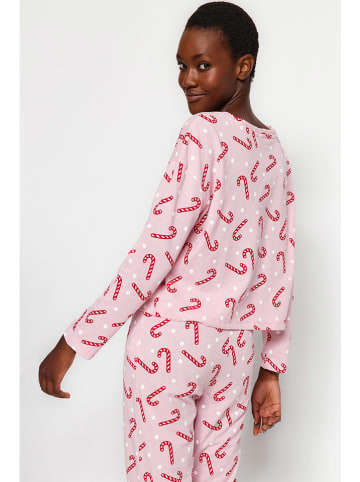 trendyol Pyjama in Rosa