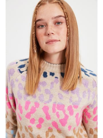 trendyol Trui beige/meerkleurig