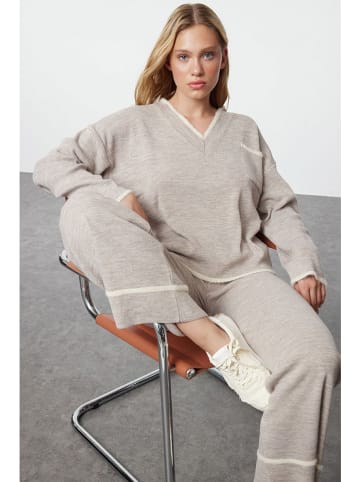 trendyol 2-delige outfit beige