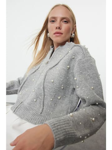 trendyol Cardigan in Grau