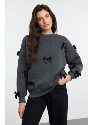 trendyol Sweatshirt in Anthrazit
