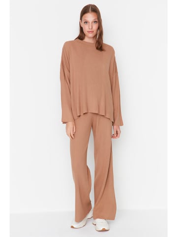 trendyol 2tlg. Outfit in Camel