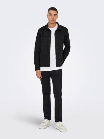 ONLY & SONS Blouse "Times" zwart