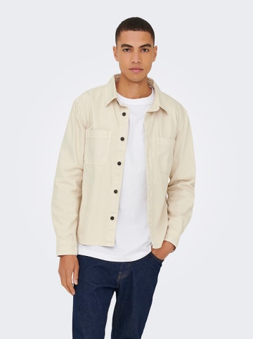ONLY & SONS Hemd "Times" in Beige