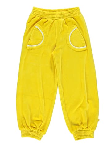Småfolk Samthose in Gelb