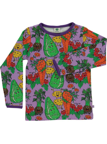 Småfolk Longsleeve in Lila/ Bunt