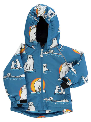Småfolk Winterjacke "Eisbären" in Blau