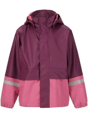 Zigzag 2tlg. Regenoutfit "Simba" in Lila/ Pink